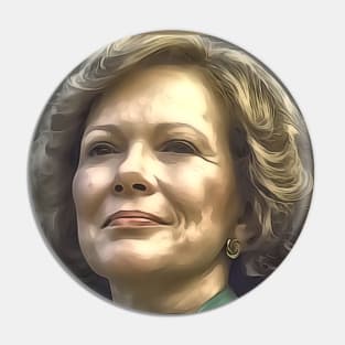 Portrait of First Lady Rosalynn Carter Pin