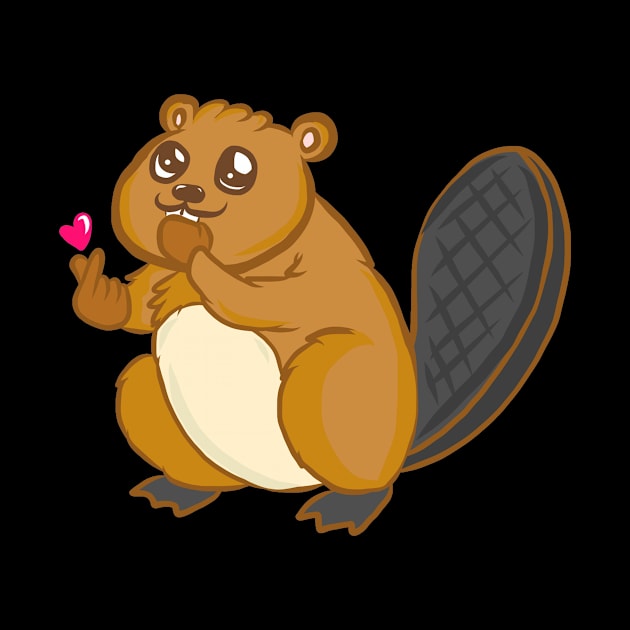 Beaver forest rodents for children animal welfare animal hunters by KK-Royal