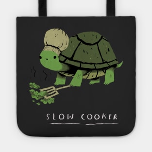 slow cooker turtle shirt Tote