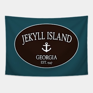 Jekyll Island Georgia Sea Islands Anchor Brown Tapestry