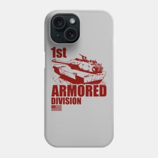 1st Armored Division Phone Case