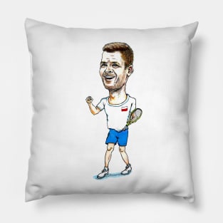 Hubert Hurkacz Pillow