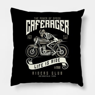 cafe racer Pillow