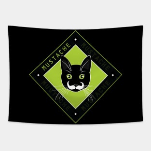 Mustache Cat Jack Tapestry