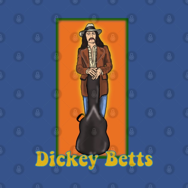 Dickey Betts of the Allman Brothers Band by TL Bugg