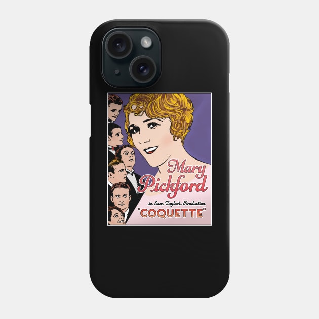 Mary Pickford - Coquette Phone Case by ranxerox79