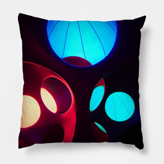 Holes Pillow by WonkeyCreations