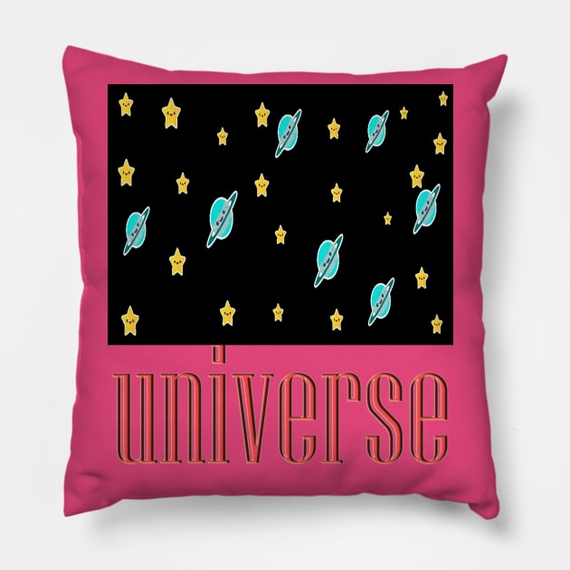 universe Pillow by paulashish