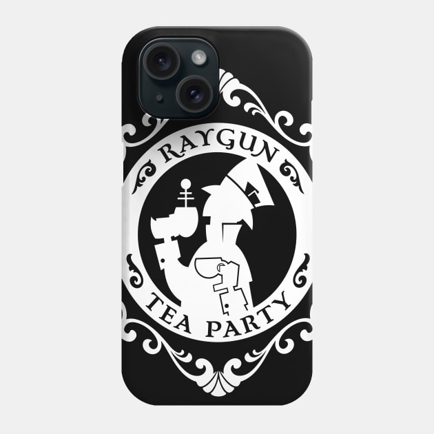 Raygun Tea Party Logo (Dark) Phone Case by RaygunTeaParty