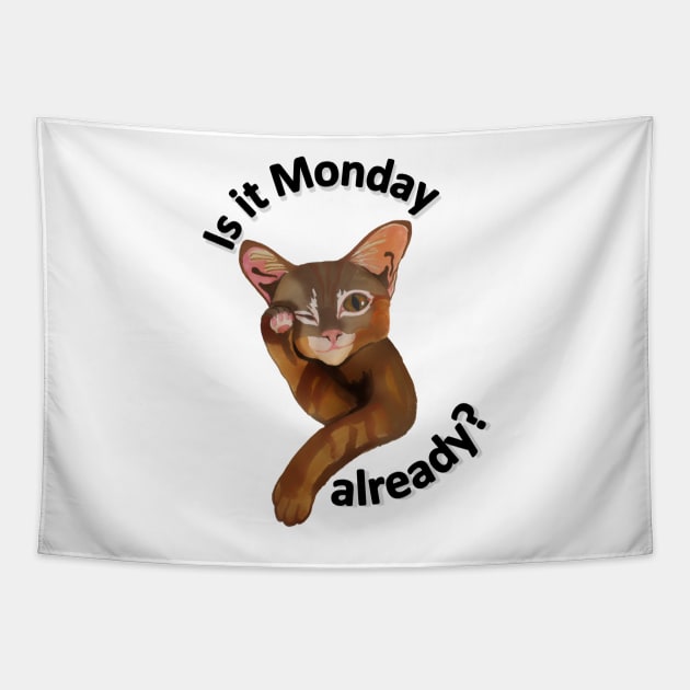 Is it Monday Already? Tapestry by Snobunyluv