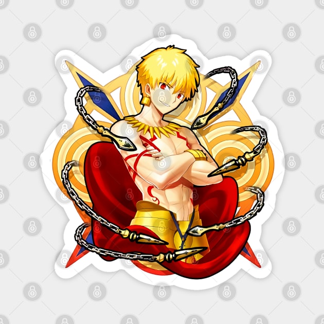 Fate - Gilgamesh Magnet by xEmiya