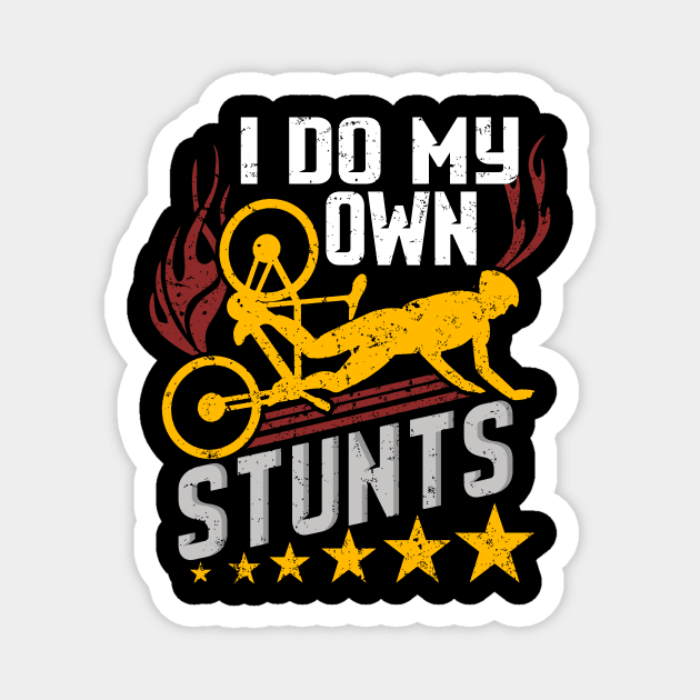 I do my own stunts Magnet by captainmood