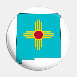 Turquoise New Mexico Pin