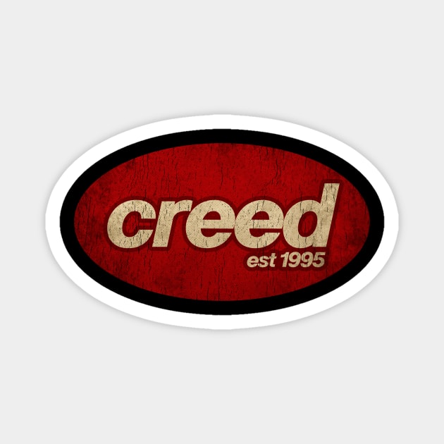 Creed - Vintage Magnet by Skeletownn