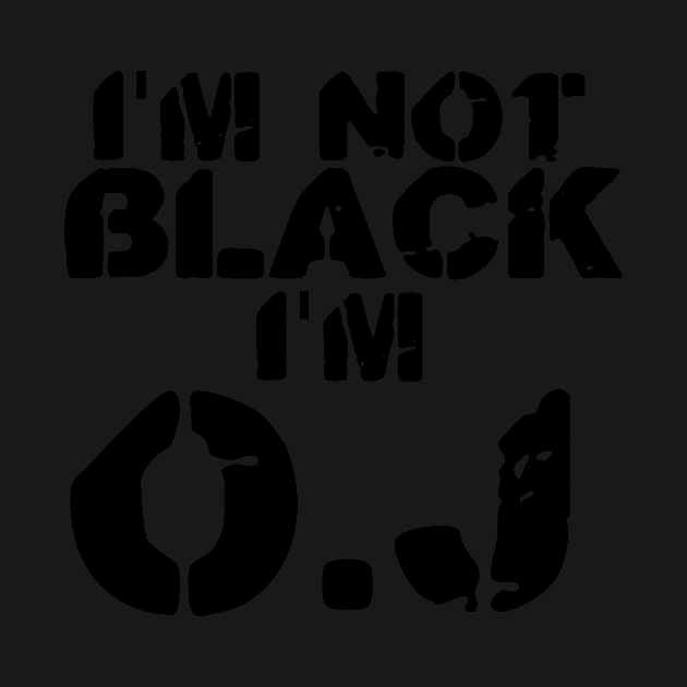 I'm not black by fontytees