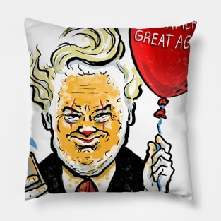 Trumpennywise Evil Clown in Chief Pillow