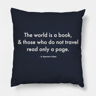 The World is a Book Pillow