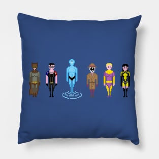 Pixel Watchmen Pillow