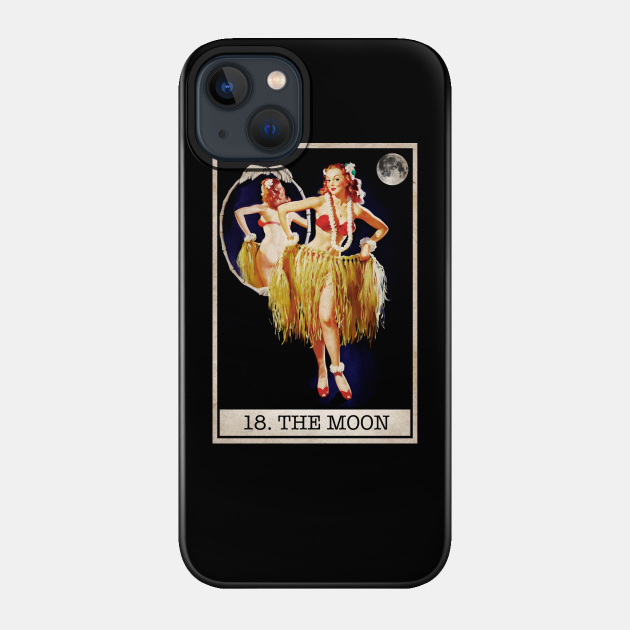 Tarot - The Moon - Tarot - Phone Case