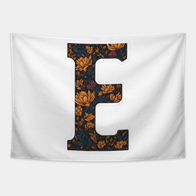 Letter E (III) Tapestry by design19970