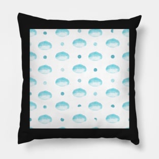 Polka Jellies Gelatinous White Pillow