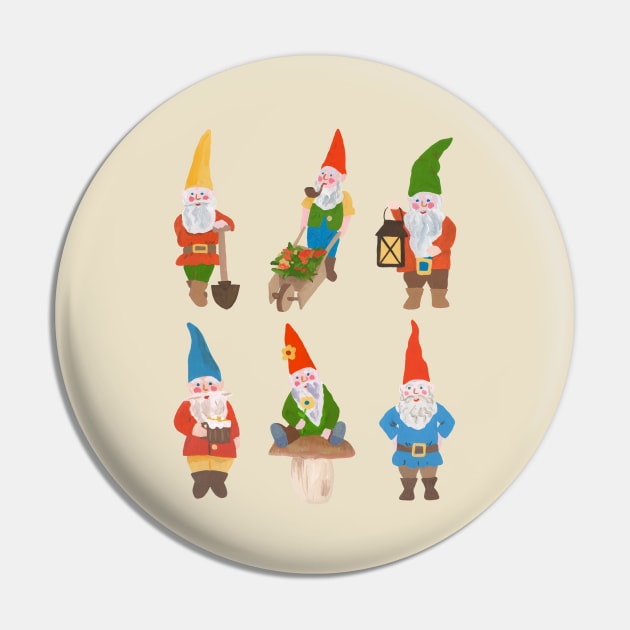 Forest Gnomes Pin by Das Brooklyn