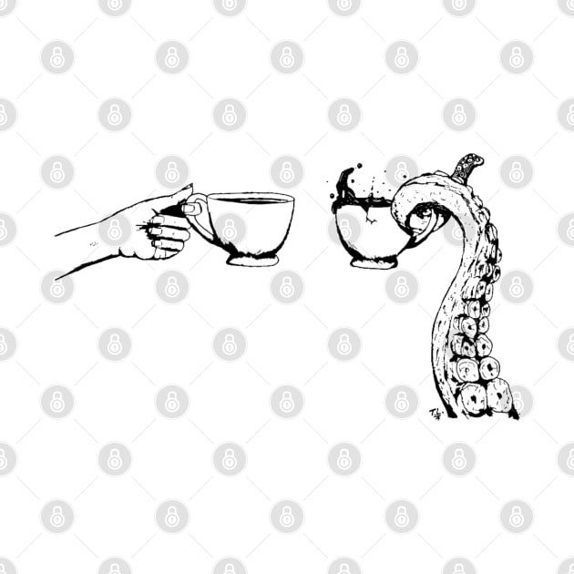 Tentacle Tea Party by ThompsonTom Tees