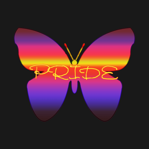 Pride Butterfly (no mercury) by WarrenDMS