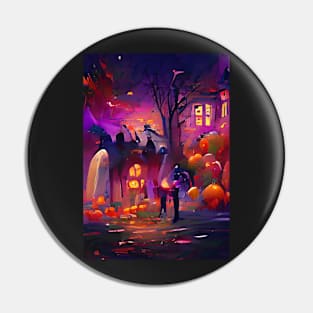 SURREAL HALLOWEEN Pin