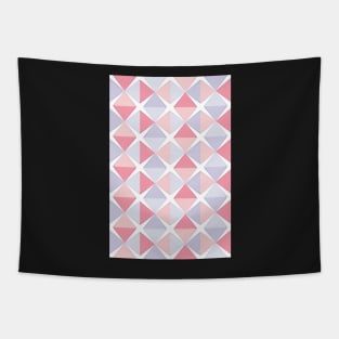 Triangle Pastel Pattern Tapestry