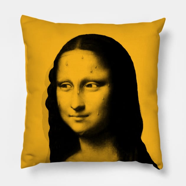 Monya Mona Lisa Sweating Pillow by Dexter54