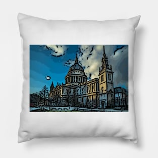 St Pauls, London Pillow