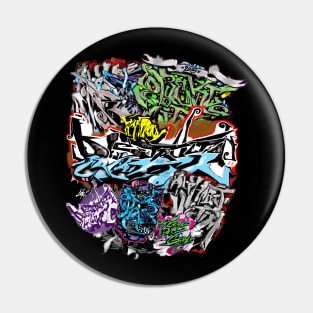 Graffiti Pin