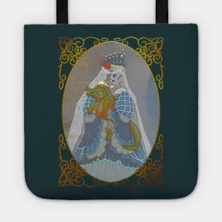 the queen (in COLOUR) Tote