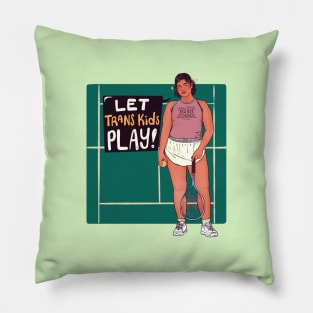 Let Trans Kids Play! Pillow