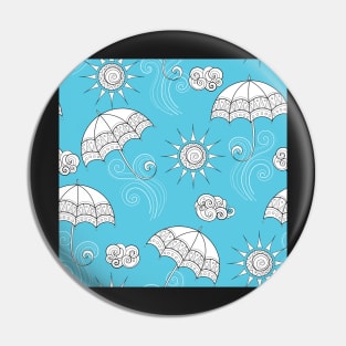 Fairytale Weather Forecast Large Scale Print Pin