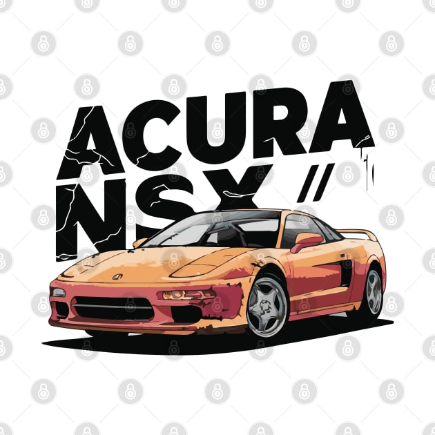 Honda Acura NSX Vintage Car by Cruise Dresses