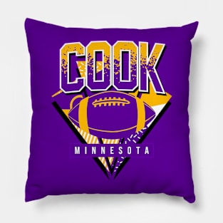 Cook Retro Minnesota Football Pillow