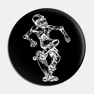 SEEMBO Zombie Skater Skateboarding Skateboard Skateboarder Pin