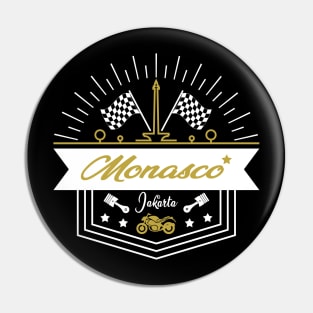 Monasco* Jakarta Road Race Pin