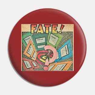 Comic book art about fate Pin