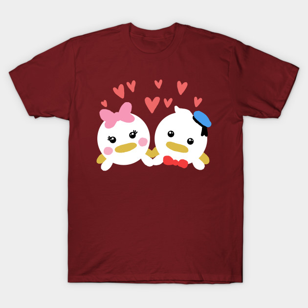 donald and daisy duck couple shirts