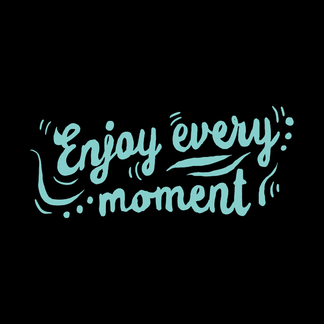 'Enjoy Every Moment' Cancer Awareness Shirt by ourwackyhome