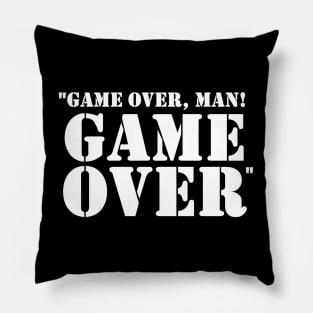 Game Over Man Pillow