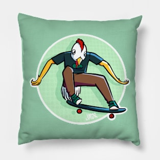 Skate Chicken Pillow