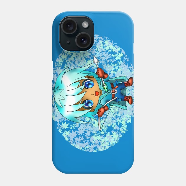 cute manga style kawaii archer for fans of fantasy and dnd Phone Case by cuisinecat