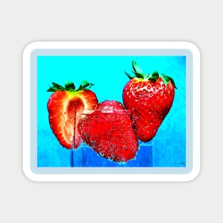 Strawberries Magnet