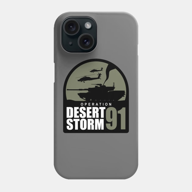 Operation Desert Storm 1991 Phone Case by TCP