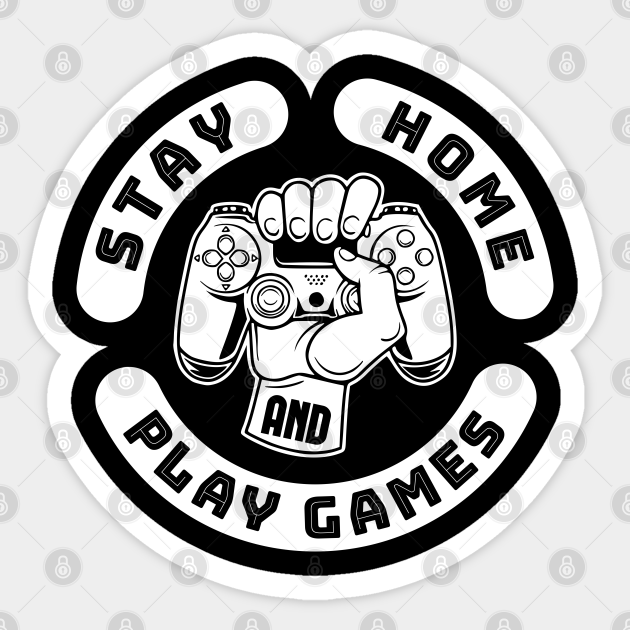 STAY CALM AND PLAY GAMES - Stay Calm And Play Games - Sticker