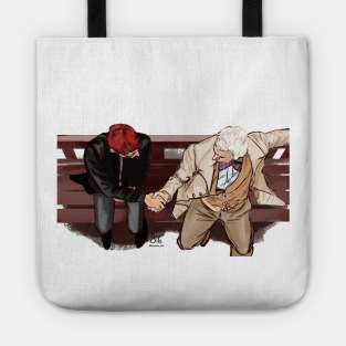 Crowley and Aziraphale Tote